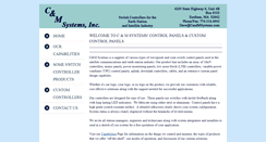 Desktop Screenshot of candmsystems.com